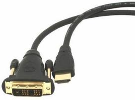 hdmi to dvi d cable - Natec Cable HDMI to DVI-D Black 3m - 1 nuotrauka