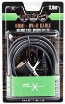 hdmi to dvi d cable - Natec Cable HDMI to DVI-D Black 3m - 2 nuotrauka