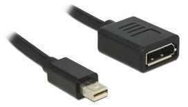 display port laidas - Delock Adapter Displayport-mini to Displayport Black - 2 nuotrauka