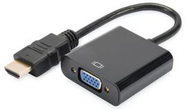 hdmi audio adapter - Digitus Adapter HDMI A / 3.5mm /  VGA - 1 nuotrauka