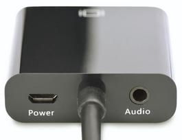 hdmi audio adapter - Digitus Adapter HDMI A / 3.5mm /  VGA - 2 nuotrauka