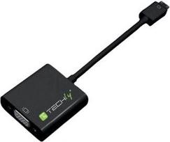 mini hdmi to - Techly 302921 Mini HDMI to VGA Converter - 1 nuotrauka