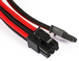 pci express kabelis - Phanteks Cable PCIe 8pin /  PCIe 6+2-Pin 0.5m - 3 nuotrauka