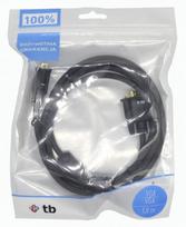 vga kabelis - TB Cable VGA / VGA 1.8m Black - 4 nuotrauka
