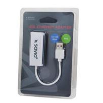 smart tv adapter - Savio Adapter USB / RJ45 Black - 2 nuotrauka
