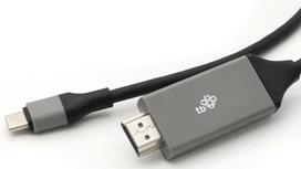 usb c hdmi cable - TB Cable HDMI / USB-C 2m Black - 2 nuotrauka