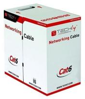 utp 100 - Techly Cable UTP Cat6 Grey 305m - 4 nuotrauka