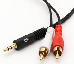 rca kabelis 3 5 - TB Cable 3.5mm / 2x RCA 1.5m - 2 nuotrauka