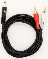rca 3.5mm 5m - TB Cable 3.5mm / 2x RCA 2.5m - 3 nuotrauka