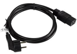 c19 kabeliai - Lanberg Cable Schuko / IEC 320 C19 Black 1.8m - 2 nuotrauka