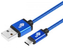 usb c cable 5.0 a - TB Cable USB / USB-C 1.5m Blue - 1 nuotrauka