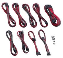 laidas asus - CableMod PRO ModMesh RT-Series Cable Kit Carbon/Red - 1 nuotrauka