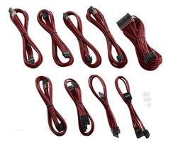 corsair laidai - CableMod PRO ModMesh C-Series AXi/HXi/RM Cable Kit Blood Red - 1 nuotrauka