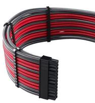 corsair laidai - CableMod PRO ModMesh C-Series AXi/HXi/RM Cable Kit Carbon/Red - 2 nuotrauka