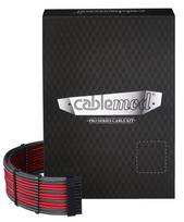 corsair laidai - CableMod PRO ModMesh C-Series AXi/HXi/RM Cable Kit Carbon/Red - 3 nuotrauka