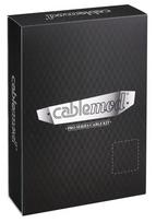 corsair laidai - CableMod PRO ModMesh C-Series AXi/HXi/RM Cable Kit Carbon/Red - 4 nuotrauka