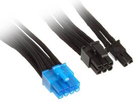 8pin - SilverStone Modular Power Supply Cable 6+2 PCIe 0.55m - 4 nuotrauka