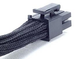 8pin - SilverStone Modular Power Supply Cable 6+2 PCIe 0.55m - 6 nuotrauka