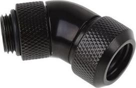 Alphacool Eiszapfen 13mm HardTube Compression Fitting 45° Rotatable G1/4 Black