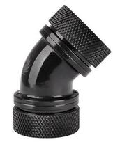 Thermaltake  Pacific PETG Tube 45-Degree Dual Compression 16mm OD Black