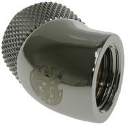 45 laipsniu - Bitspower G1/4" Black Sparkle Rotary 45-Degree IG1/4" Extender - 2 nuotrauka
