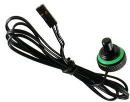 Bitspower G1/4" Matt Black Temperature Sensor Stop Fitting
