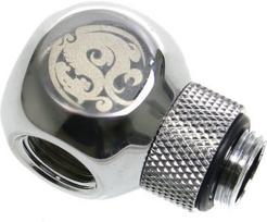 Bitspower G1/4" Silver Shining T-Rotary IG1/4"X2 Extender