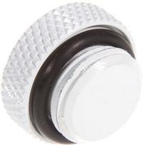 age stop - Bitspower G1/4" Deluxe White Stop Fitting - 2 nuotrauka