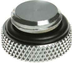 age stop - Bitspower G1/4" Silver Shining Stop Fitting - 2 nuotrauka