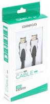 hdmi kabelis 5m - Omega Cable HDMI to HDMI Black 5m - 3 nuotrauka