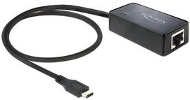 rj45 to usb kabelis - Delock Adapter SuperSpeed USB-C to RJ-45 - 2 nuotrauka