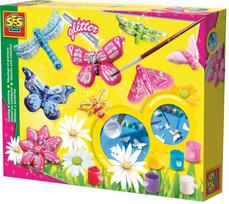 SES Creative Butterfly Glitter Casting & Painting Set 01131