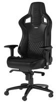 Noblechairs EPIC Real Leather Black (Juoda)