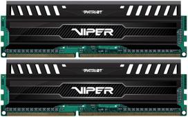Patriot 16GB 1866MHz DDR3 CL10 Viper3 Black KIT OF 2 PV316G186C0K