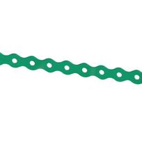 perforuotos juostos - Tvirtinimo juosta, 12 x 0.7 mm, 3 m, žalia - 2 nuotrauka