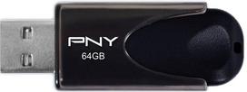 64gb usb - PNY Attache 64GB Black (Juodas) - 2 nuotrauka