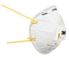 3m voztuvas - Respiratorius, su vožtuvu 3M 8812C3, 3 vnt - 2 nuotrauka