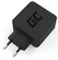 samsung pakrovejas - Green Cell USB Type-C Wall Charger 18W Black - 1 nuotrauka
