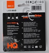 2gb usb flash - IMRO AXIS 32GB Red (Raudonas) - 4 nuotrauka