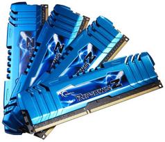 operatyviai atmintis - G.SKILL RipjawsZ 32GB 2400MHz DDR3 CL11 DIMM KIT OF 4 F3-2400C11Q-32GZM - 2 nuotrauka