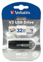 usb laikmenia - Verbatim Store 'n' Go V3 32GB Grey (Pilkas) - 5 nuotrauka