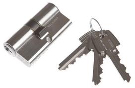 spynos cilindras abloy - Spynos cilindras Tesa Assa Abloy T5NV03535N, 70 mm, nikeliuota - 2 nuotrauka
