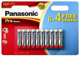 Panasonic LR03PPG Pro Power 6+4 x AAA Batteries