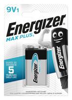 baterija 9v - Elementas Energizer Max Plus 9V/6LR61 - 1 nuotrauka