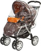 britton vezimeliai - Britton Allroad Stroller Brown/Orange (Rudas/Oranžinis) - 4 nuotrauka