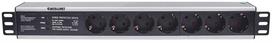 ilgintuva rite - Intellinet Power Strip Rack 19'' 1.5U 250V/16A 7xSchuko 3m - 2 nuotrauka