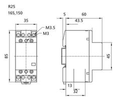 kontaktorius ac 3 - Kontaktorius Eti, 25A, 1.6kW - 2 nuotrauka