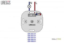 liregus antracito - Apšvietimo reguliatorius Liregus Epsilon ISR-002-01, 400 W, juodas - 3 nuotrauka