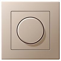 sviesu jungiklis - Apšvietimo reguliatorius Liregus Epsilon ISR-002-01, 400 W, šampano spalvos - 2 nuotrauka