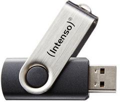 flash 64 usb atmintines - Intenso Basic Line 64GB Black (Juodas) - 2 nuotrauka
